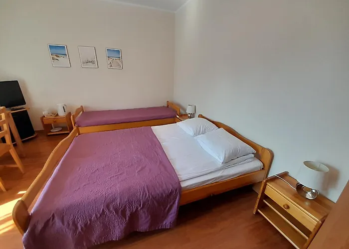 Δωμάτια σε οικογενειακή κατοικία Lewada Trzyosobowy Z Balkonem Władysławowo